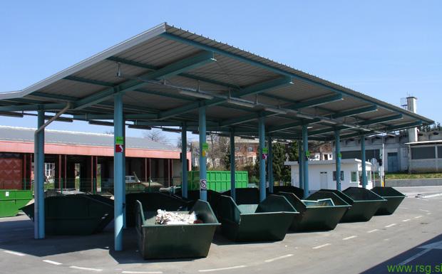 V Trnovski vasi nov zbirni center za odpadke