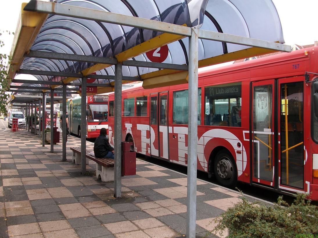 Avtobusno postajališče ob pohorski vzpenjači z novo podobo