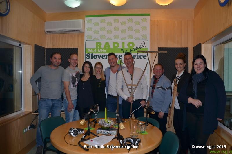 FOTO: Tekmovalci oddaje Kmetija nov začetek obiskali Radio Slovenske gorice