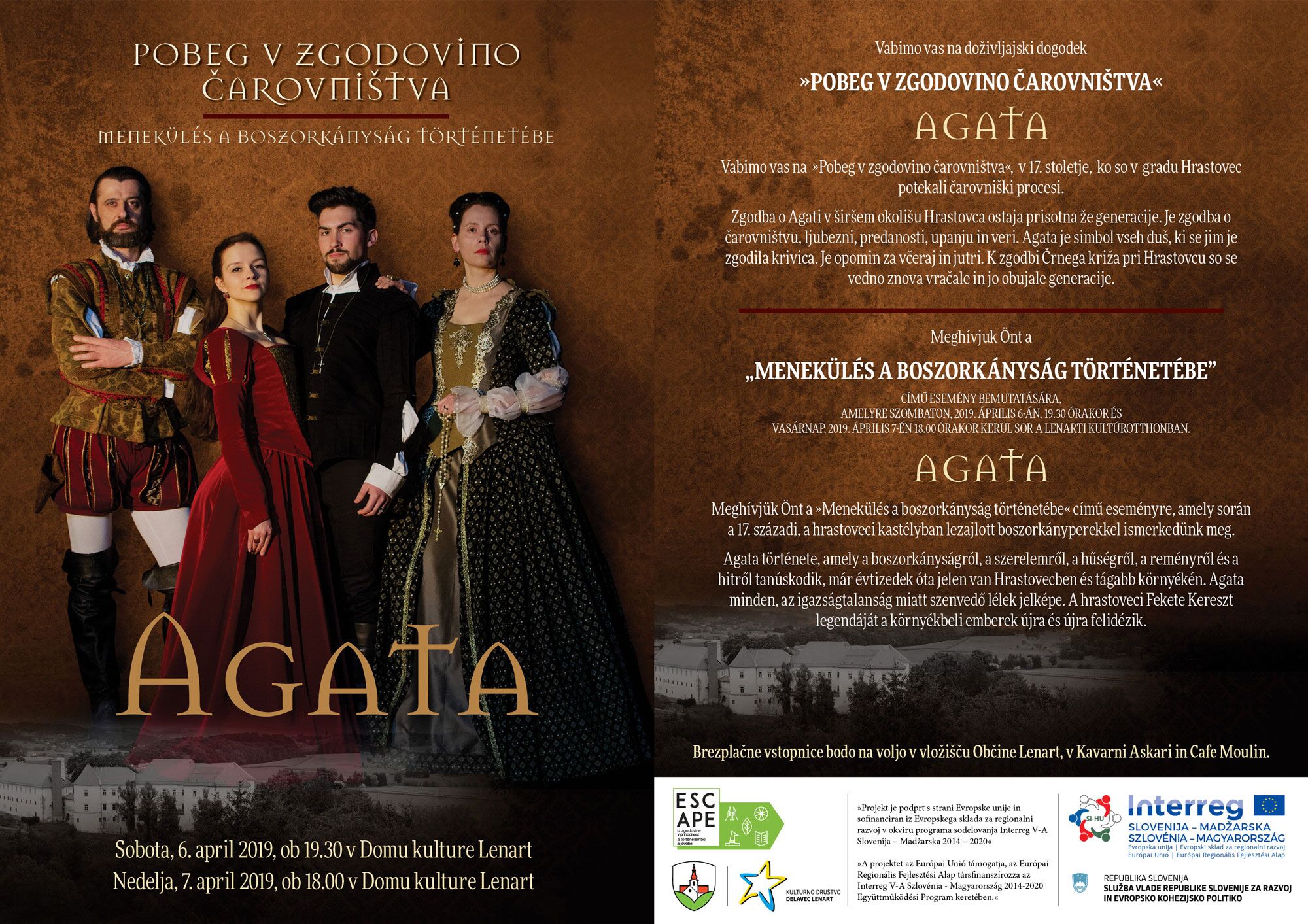 Predstava Agata je razprodana