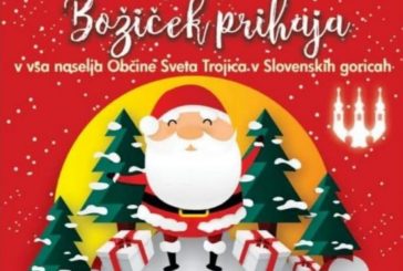 Občina Sv. Trojica z Božičkom, darili in pozitivnimi zgodbami za lepši december