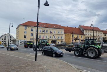 BREZ KMETA NI HRANE! SLOVENSKOGORIŠKI KMETJE S POČASNO VOŽNJO SKOZI LENART OPOZARJALI NA SVOJ POLOŽAJ