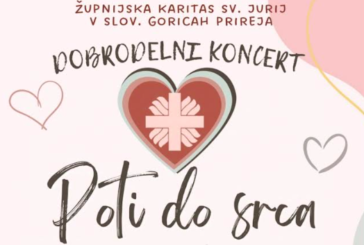 V JUROVSKEM DOLU DOBRODELNI KONCERT “POTI DO SRCA”