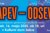 PRAZNIK LJUDSKE PESMI V SELCAH, Napev – Odsev 2025