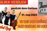 PGD GOČOVA ZAZNAMUJE 70 LET DELOVANJA - PRIPRAVLJAJO VESELICO IN DAN GASILCA GZ LENART
