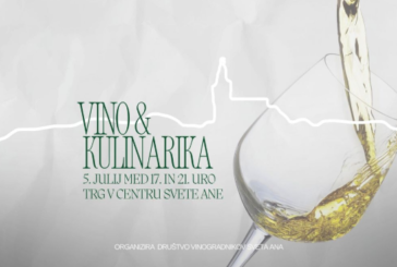 TO SOBOTO NA SVETI ANI VINO IN KULINARIKA