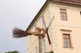 ZA TROJIŠKIMI VINOGRADNIKI ŠE ENA USPEŠNA POSTAVITEV DRUŠTVENEGA KLOPOTCA