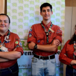 TO NEDELJO V LENARTU UVODNA SKAVTSKA MAŠA STEGA SLOVENSKE GORICE 1
